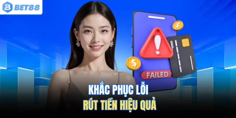 Khắc phục lỗi rút tiền hiệu quả